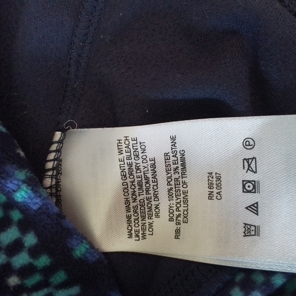 Columbia tribal girls fleece quarter zip pull-over - Picture 5 of 5